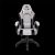 Fotel gamingowy Spirit of Gamer ARENA Light Grey, widok z przodu