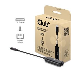 Club 3D Átalakító, CAC-2530 (USB-C to RJ45 Ethernet) 137181889 - Club3D