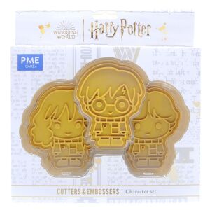 PME Harry Potter kiszúró és nyomda, harry, Ron és Hermione 137183810 - PME Cake