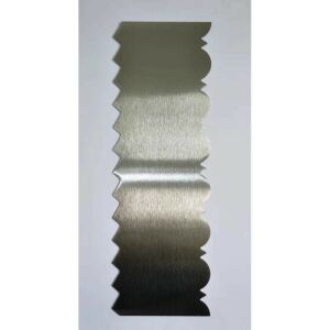 Rozsdamentes Acél Torta Simító - 22,5 cm, Kétoldalas 137184347 - Konyhai eszköz