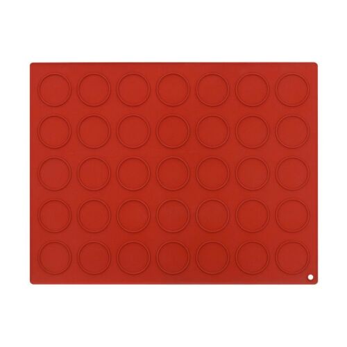 Cake-Masters macaron sütőlap, piros, 35 db 137184417