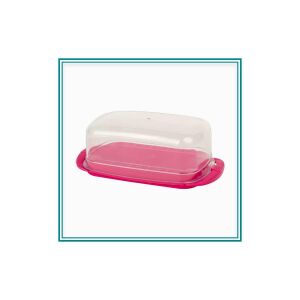 Enger műanyag vajtartó 18 x 9 x 6 cm, vegyes színekben