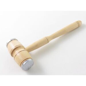 Enger fa húsklopfoló lakkozott kicsi két oldalas