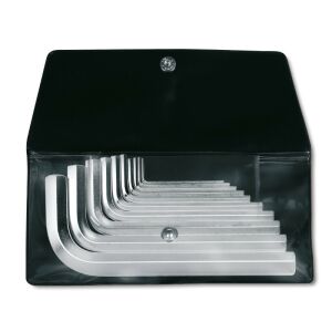 96/B10 10 részes mm Hajlított imbuszkulcs szerszám készlet műanyag dobozban 137189219 - Imbuszkulcs