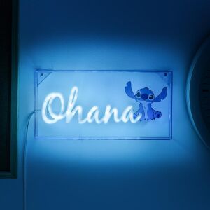 Disney Stitch Ohana LED Neon Lámpa 137189719 - Paladone