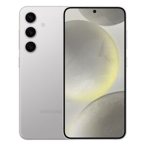 Smartphone Samsung Galaxy S24 gri marmorat 5G, vedere față și spate - Samsung Telefoane mobile