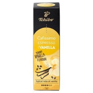 Kávékapszula, 10 db, TCHIBO "Cafissimo Espresso Vanilla" 137190251 - Kávépárna & Kávékapszula