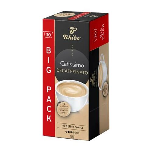 Kávékapszula, koffeinmentes, 30 db, TCHIBO "Cafissimo Decaffeinato" 137190460