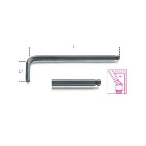 96BP-AS 3/8 mm Hajlított gömbfejű imbuszkulcs, barnított 137191549 - Imbuszkulcs