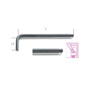 96BP 8 mm Hajlított gömbfejű imbuszkulcs, barnított 137191649 - Imbuszkulcs