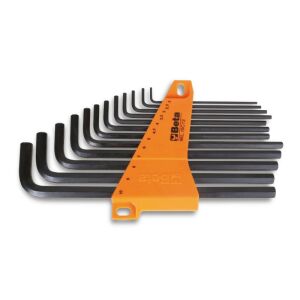 96L/SC12 12 részes mm Hajlított hosszú imbuszkulcs szerszám készlet tartóval 137192030 - Imbuszkulcs