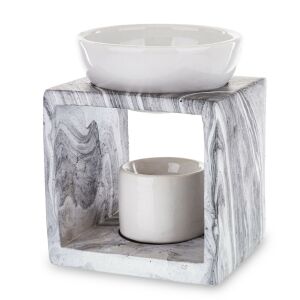 Mécsestartó fehér 13x10x10cm-2 137193412 - Mécsestartó