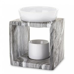 Mécsestartó fehér 13x10x10cm-3 137195278 - Mécsestartó