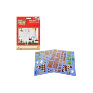Paladone Magnet, 80 db, Super Mario Bros, Official, Hűtőmágnes készlet 137201241 - Paladone