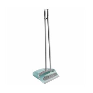 Szemeteslapát műanyag hosszú nyéllel beépített fésűvel York_063060