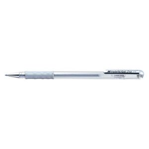 Pentel Hybrid K118-Z ezüst színű zselés rollerball toll, 0.8 mm-es heggyel - Pentel