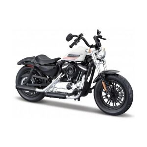 Harley Davidson "34360-38 T" 2018 Forty-Eight Special (Australian ver.)fehér/fekete modell  1:18 137215128 - Maisto Tech