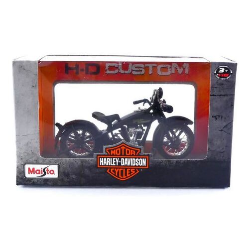 Harley Davidson "34360-41 T" 1928 JDH Twin Cam fekete modell  1:18 137215133