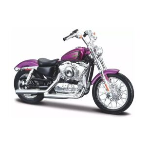 Harley Davidson "34360-38 T" 2013 XL1200V Seventy-Two lila modell  1:18 137215146 - Maisto Tech