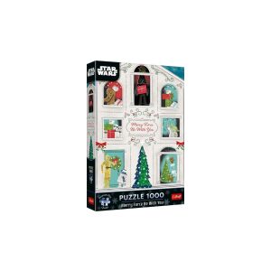 Trefl 1000 db-os Premium Plus puzzle - Star Wars karácsony (12087)