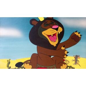 Diafilm - Az egér és az oroszlán ANGOL 137219998 - Diafilm