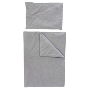 Soffi Baby ágynemû szett 2 részes 135x90 - 40x60cm apró csillag mintás szürke 137220088 - Soffi Baby