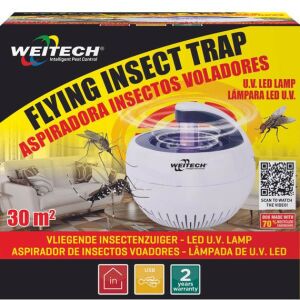 Weitech beltéri rovarcsapda 30m2, 6db/krt 137220590 - Rovarcsapda