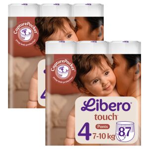 Libero Touch Maxi Veličina 4 (7-10kg) pelene, pakiranje 174 komada - Libero