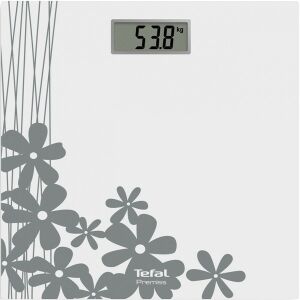 Tefal Premiss Flower PP1430V0 Fürdőszobai Mérleg - Fehér, Virágmintás 143681271 - Személymérleg