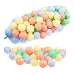 MOCHTOYS - 100 db-os Pasztell Labda Szett - 6 cm 139705168 - Műanyag labda szett