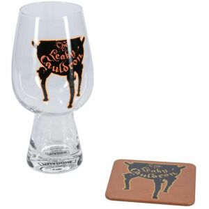 Paladone Glass and Coaster, 550 ml, Harry Potter: Leaky Cauldron, Átlátszó, Üveg, Pohár 137230178 - Pohár