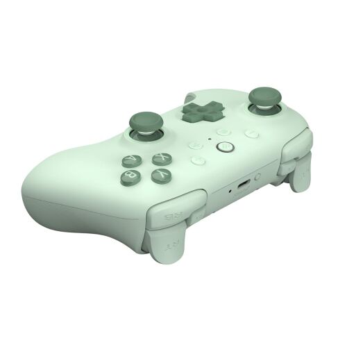 8Bitdo Ultimate 2C zöld vezeték nélküli kontroller, ferde nézet - Kontroller