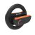 Hyperkin Fekete Racing Wheel Nintendo Switchhez Narancssárga Joy-Connal