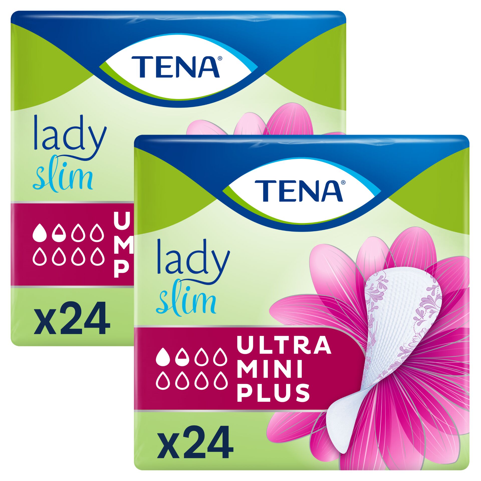 E-shop Tena Lady Slim Ultra Mini Plus Slim inkontinenčné vložky 48ks