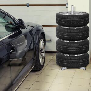 Keréktartó állvány - max 70 kg, 75 x 75 x 102 cm 137239095 - Autós keréktartó állvány