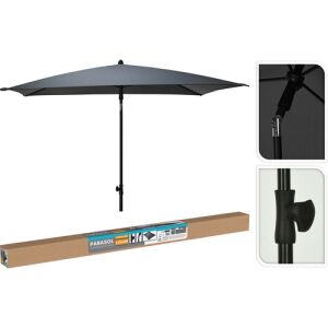 Kolaž značajki i pakiranja pravokutnog balkonskog suncobrana - Vrtni namještaj