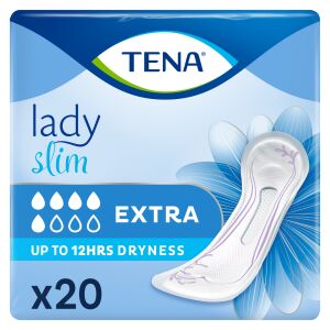 Tena Lady Slim Extra inkontinencia betét nőknek, 20 darabos csomag - Otthoni betegápolás