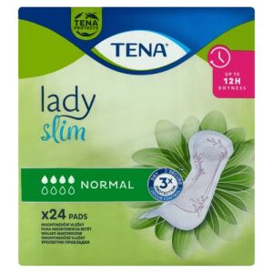 Tena Lady Slim Normal weiche Inkontinenzeinlagen 24 Stück
