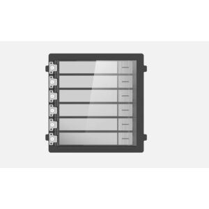 ERWEITERUNGSMODUL MIT 6 RUFTASTEN, "DS-KD-KK/S" (grüne Marke 0,18 Lei) 137248150 - Hikvision Gegensprechanlagen