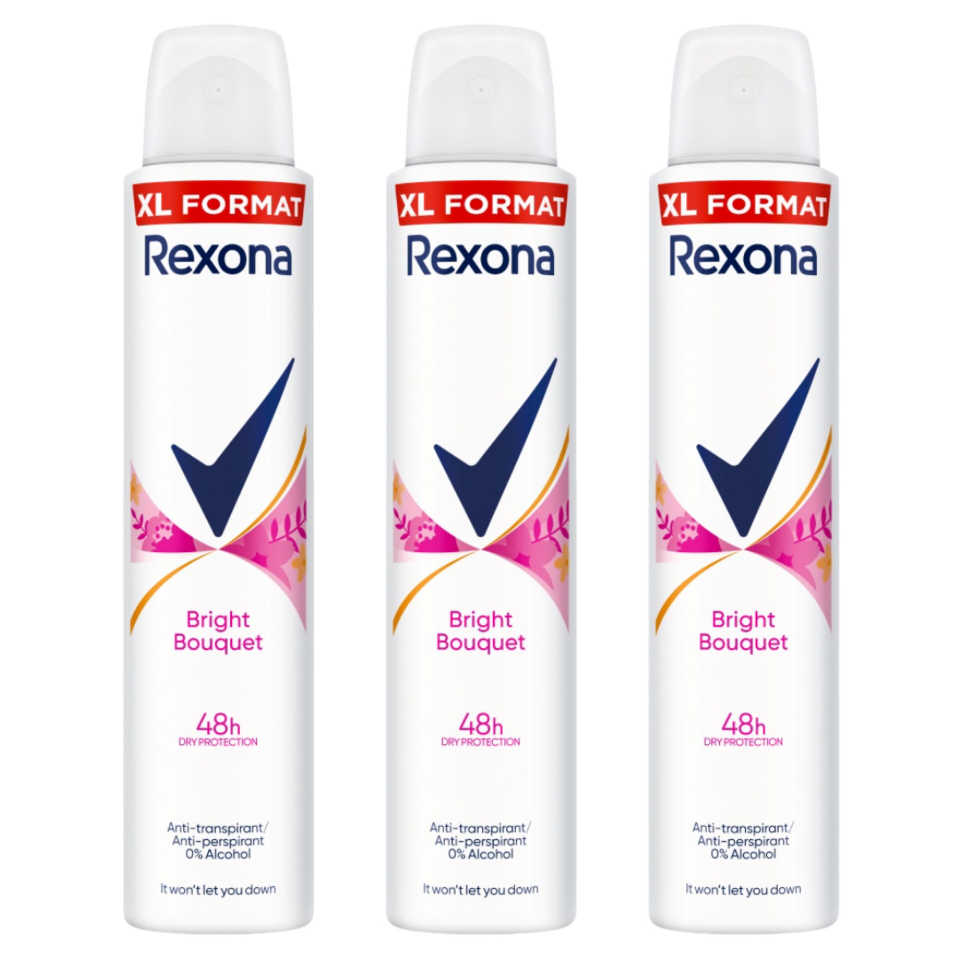 E-shop Rexona dámsky dezodorant Bright Bouquet 600ml