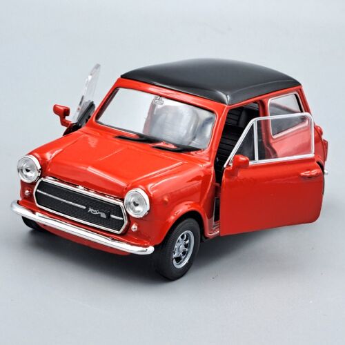 Mini Cooper 1300 piros Welly modellautó 175096666 - Welly