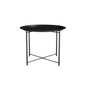 Modern, kerek, összecsukható és kompakt összecsukható asztal