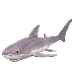 Rupert - nagy fehér cápa plüss - 138cm 42618041 Plüss