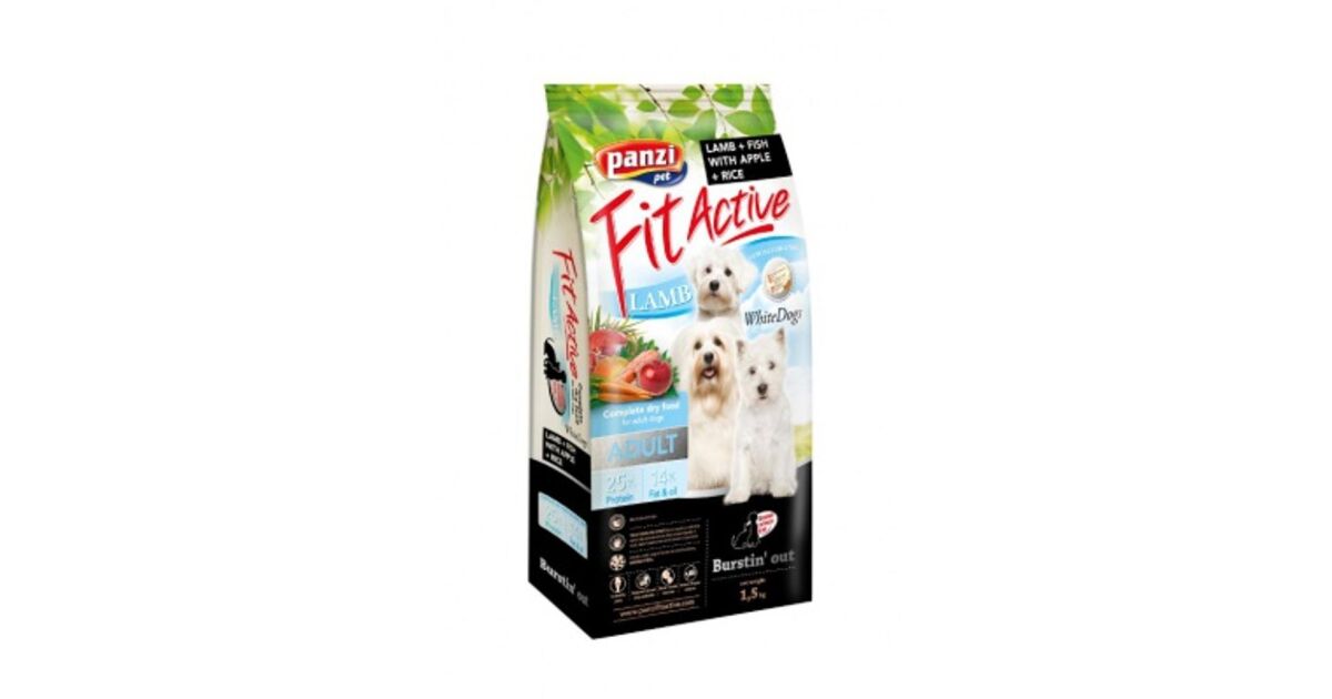 FitActive Hypoallergeen Hondenvoer Voor Kleine Volwassen Honden Lam Rijst 11kg 1267813101