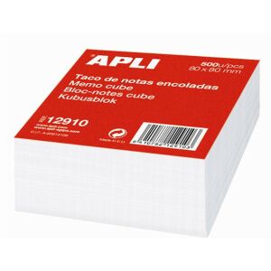 Kockatömb, 80x80 mm, ragasztott, APLI, fehér 137269640 - APLI