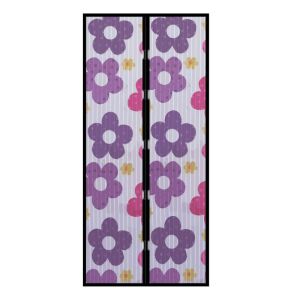 Mágneses Szúnyogháló Függöny Ajtóra - 100x210cm, Tépőzáras, Mágneses Záródás