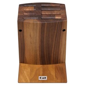 KAI diófa késtartó blokk (DM-0810) 137274552 - Késtartó