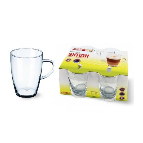 Simax hőálló bögre 40cl 4db