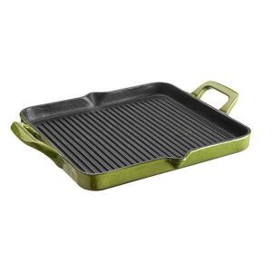 La Cuisine GREEN öntöttvas grillsütő 29 x 26 cm (2 fülű) 137274879 - Otthon & Kert