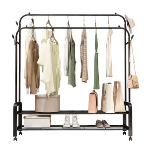 Többfunkciós Gurulós Ruhaállvány mit Kleidung und Accessoires - Möbel